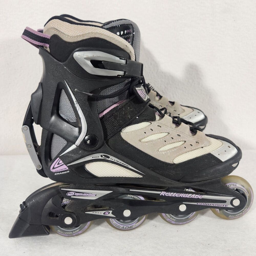 Bladerunner Rollerblade Womens Inline Skate, Size 10 Grey/purple